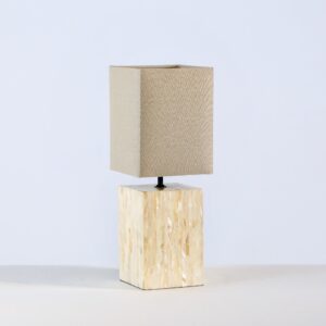 Cream Pearl Table Lamp